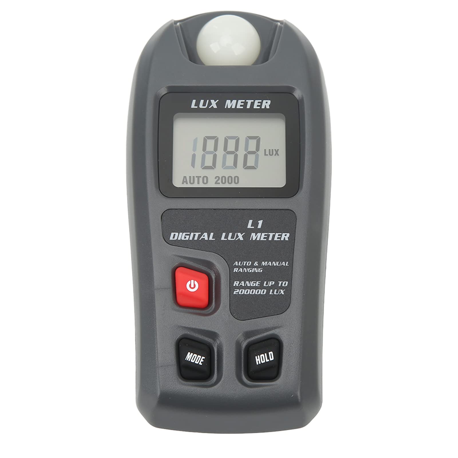 AOWINHIT luxmetro digitale LCD 0,1-20000 lux ABS
