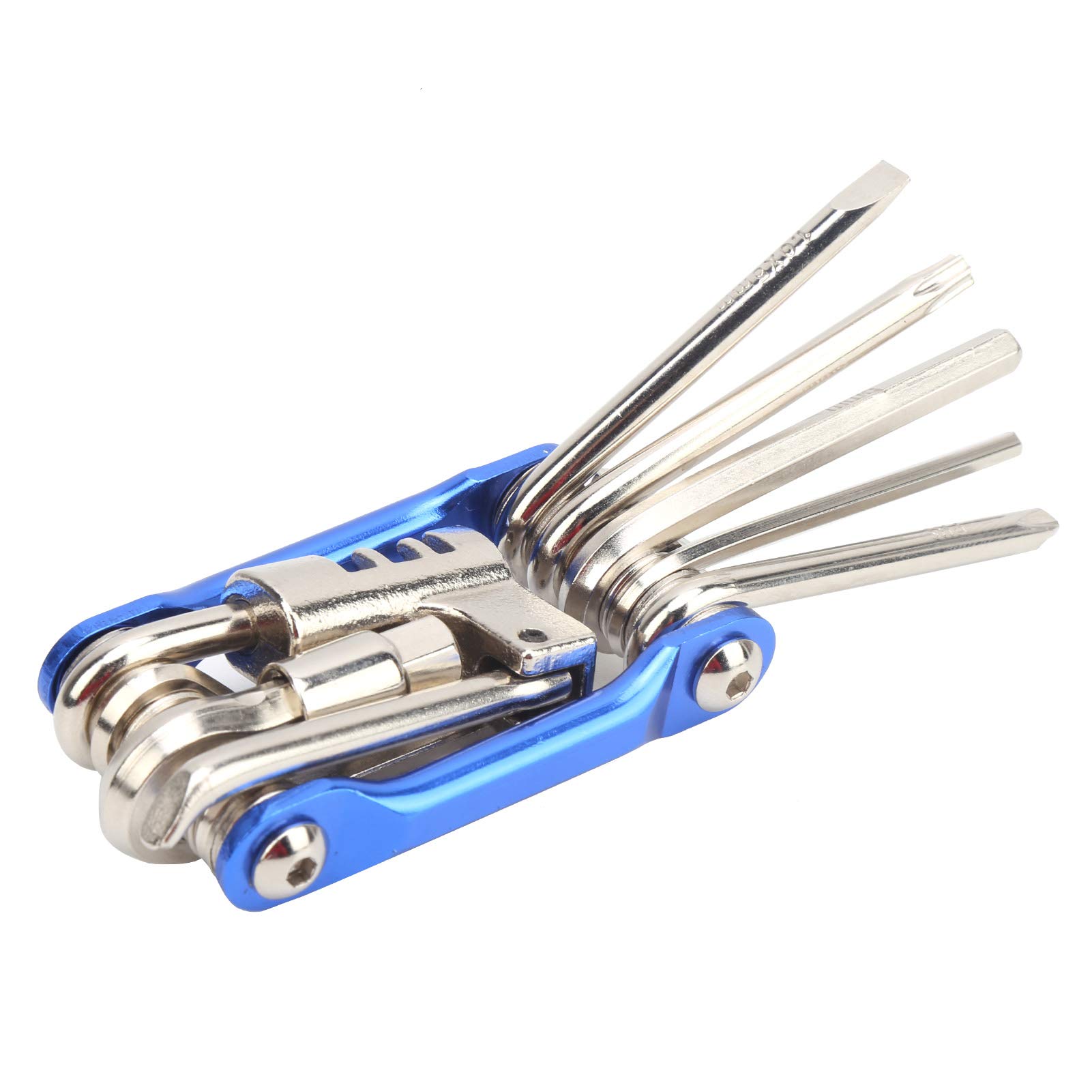 Kuuleyn Kit riparazione bici 11 in 1 attrezzi compatto