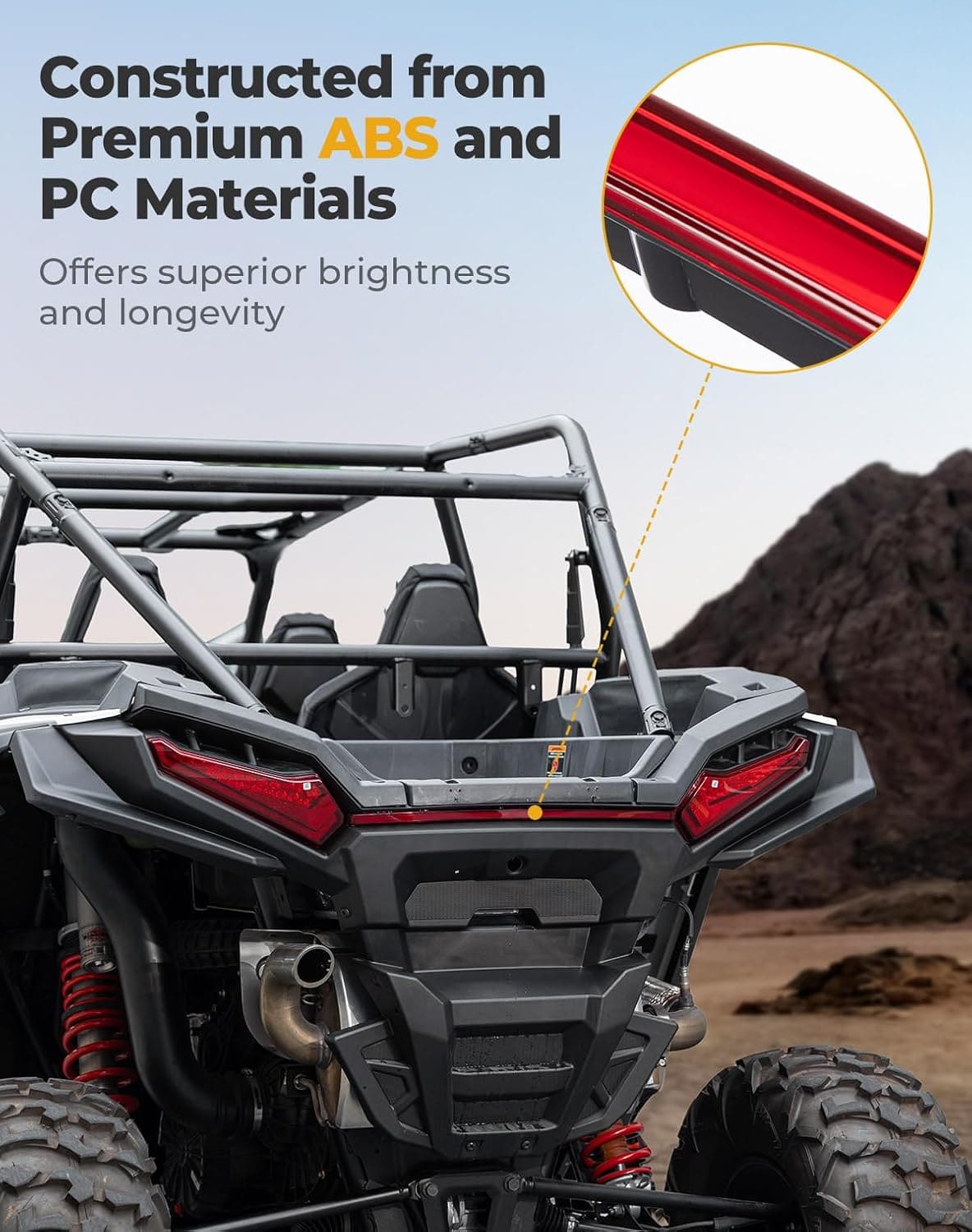 KEMIMOTO RZR XP 1000 fanale posteriore LED 2024-2025