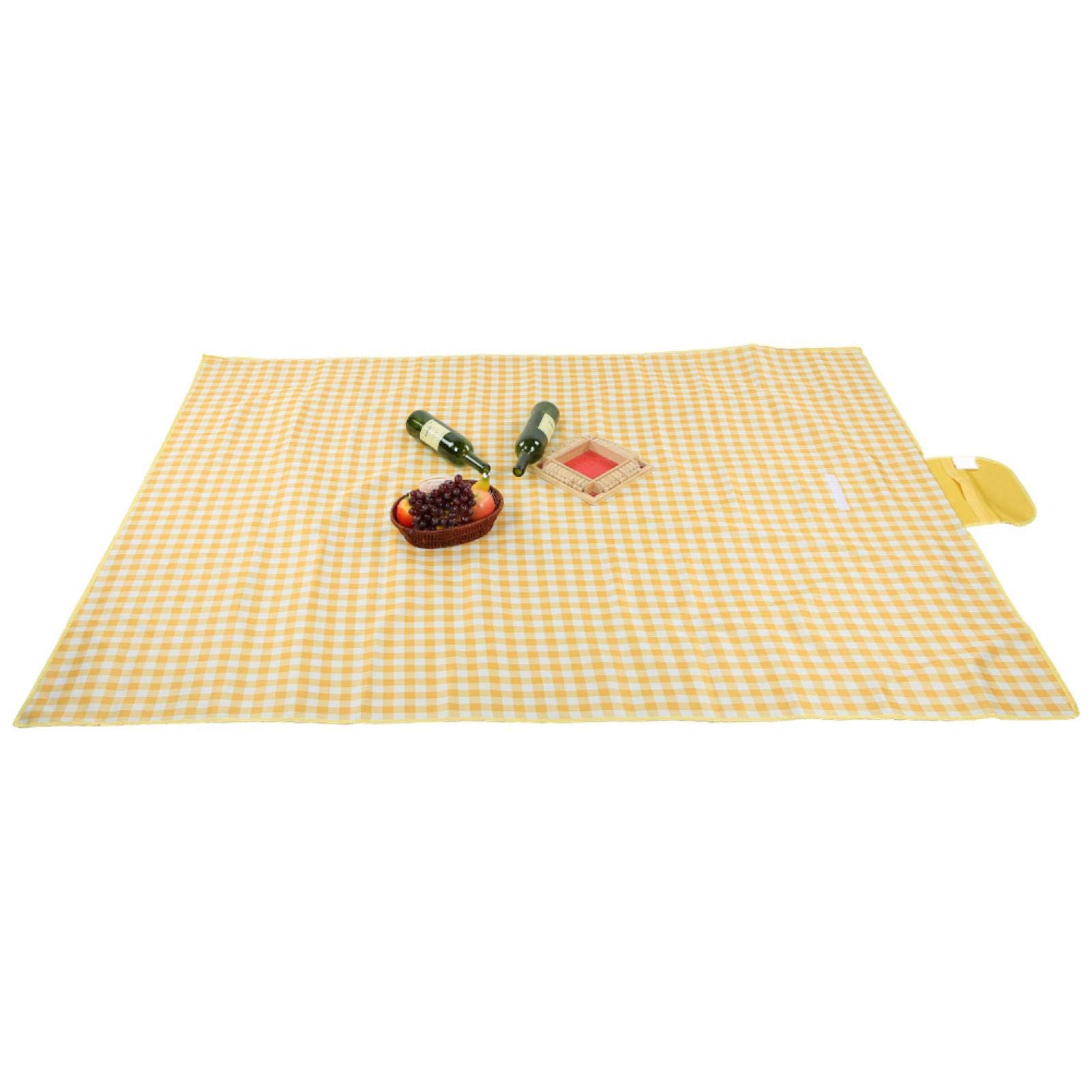 Kuuleyn Telo Mare Giallo 2000x1450 mm Coperta Picnic Impermeabile