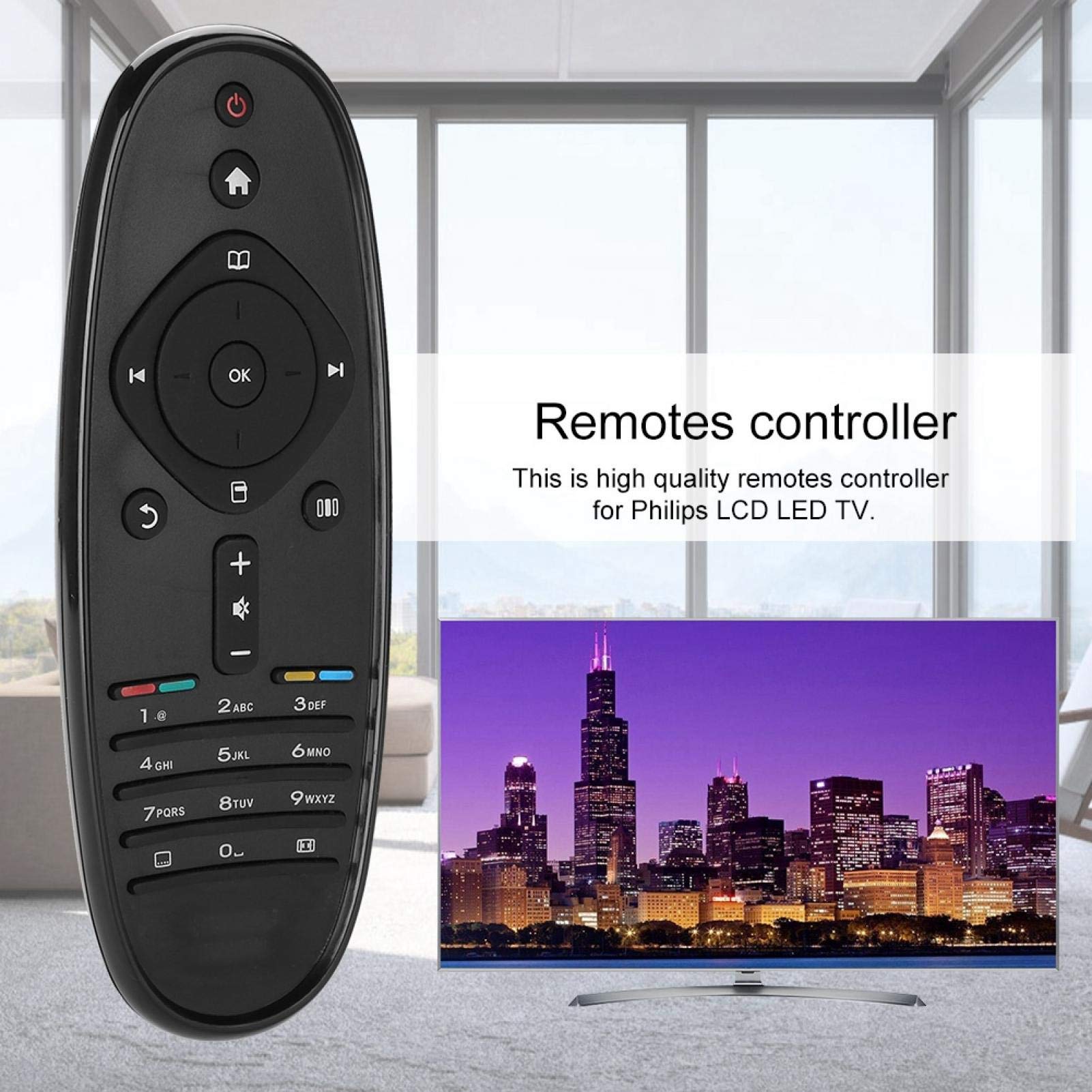 Kuuleyn RC2683203-01 Telecomando TV LED LCD Sostitutivo Nero