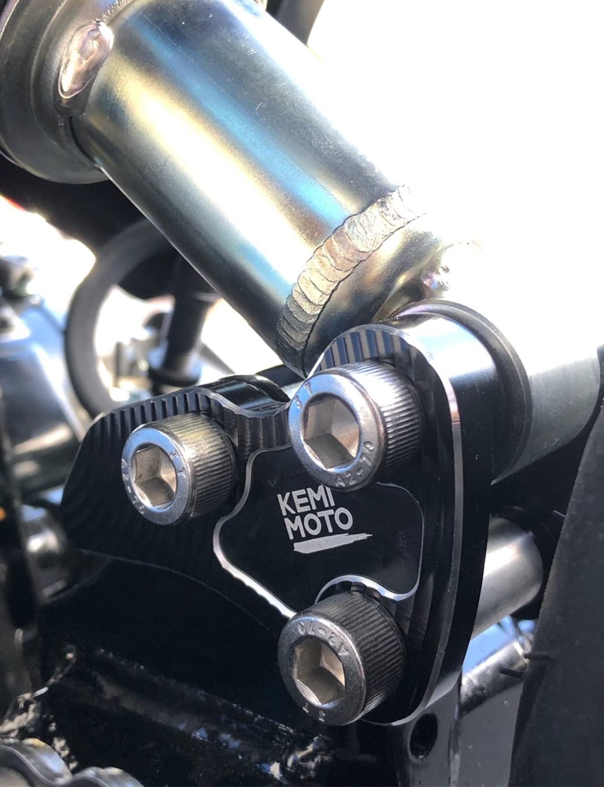KEMIMOTO Kit Abbassamento Grom MSX125 Ammortizzatore 63mm