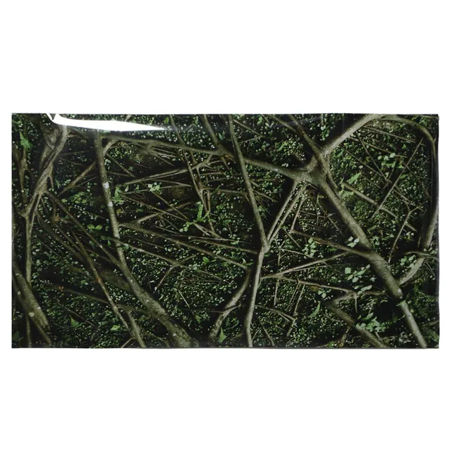 Kuuleyn Sfondo Acquario Adesivo PVC giungla 91x50 cm