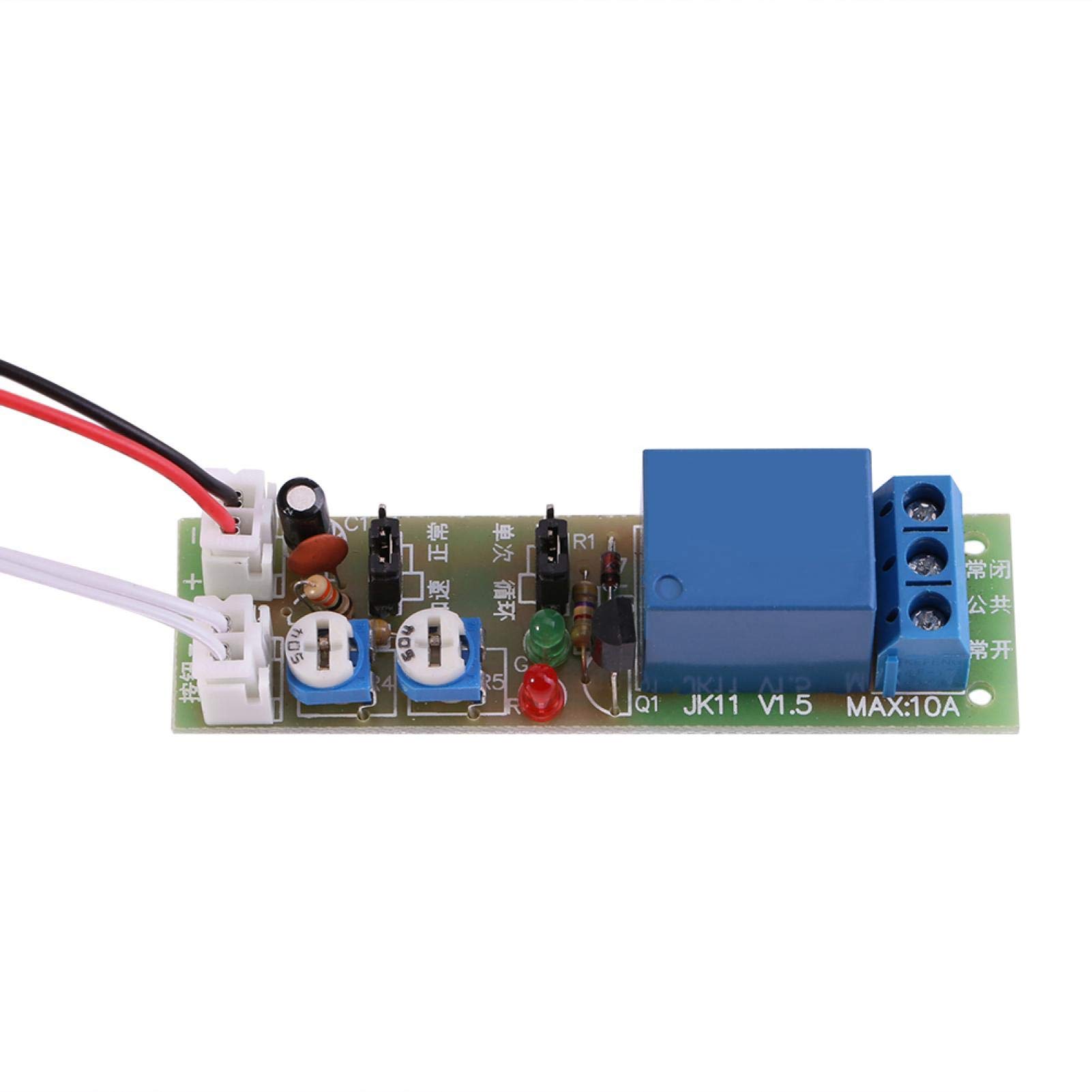 Kuuleyn Modulo Relè Ciclico DC 5V 0-15 Minuti Regolabile