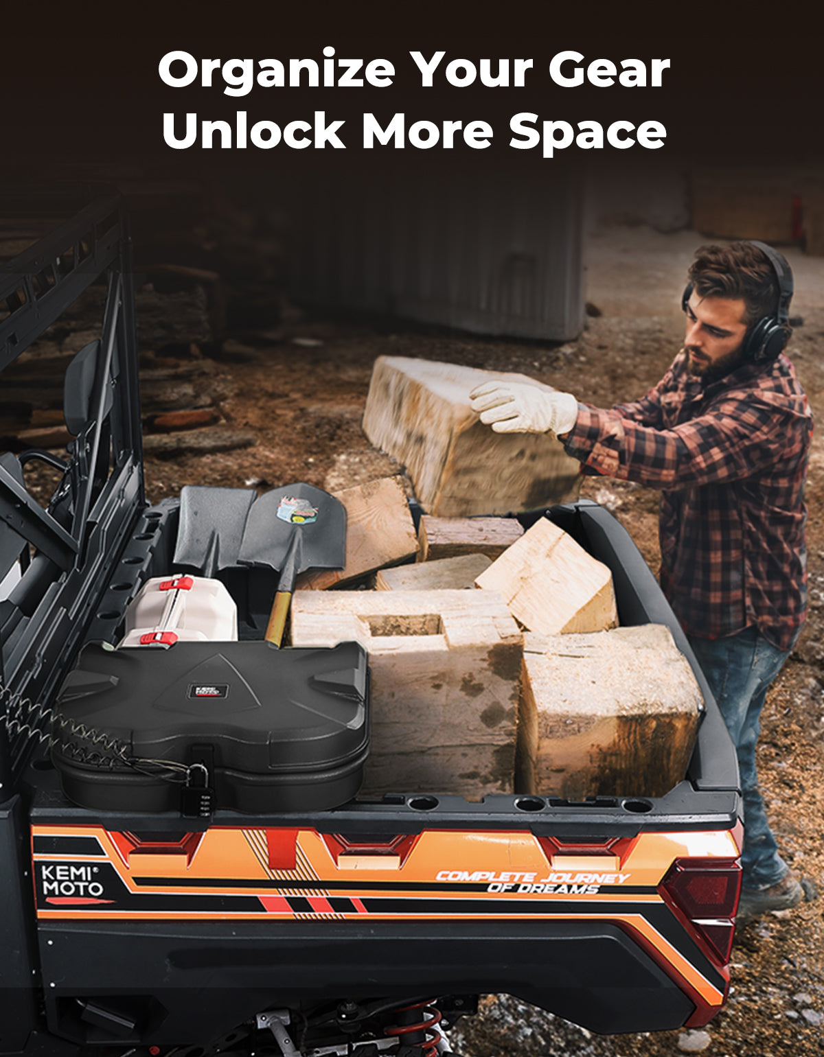 Kemimoto Ranger B0113-01201BK bauletto 20L nero