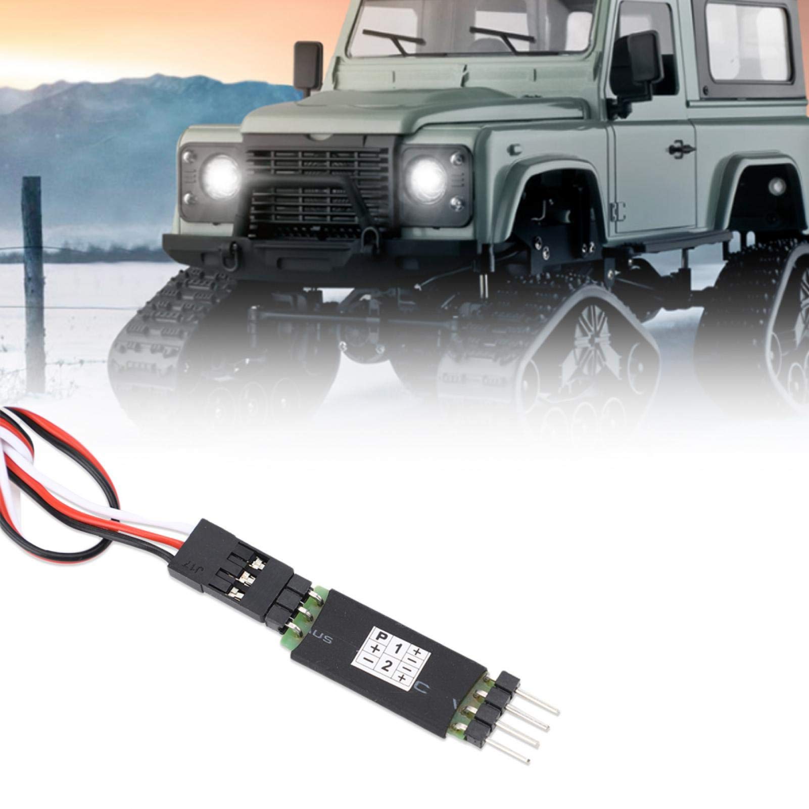 Kuuleyn Interruttore RC terzo canale per luci auto RC plastica