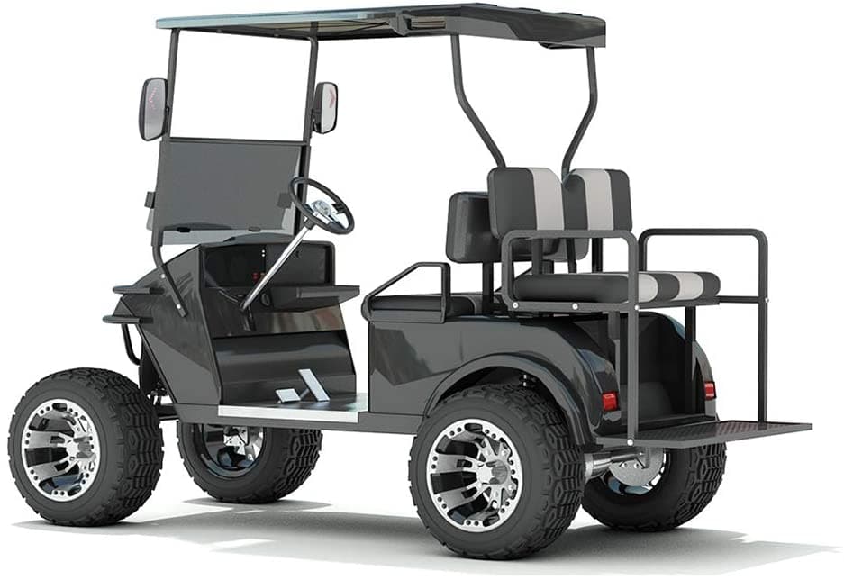 Kemimoto specchietti golf cart con frecce LED universali