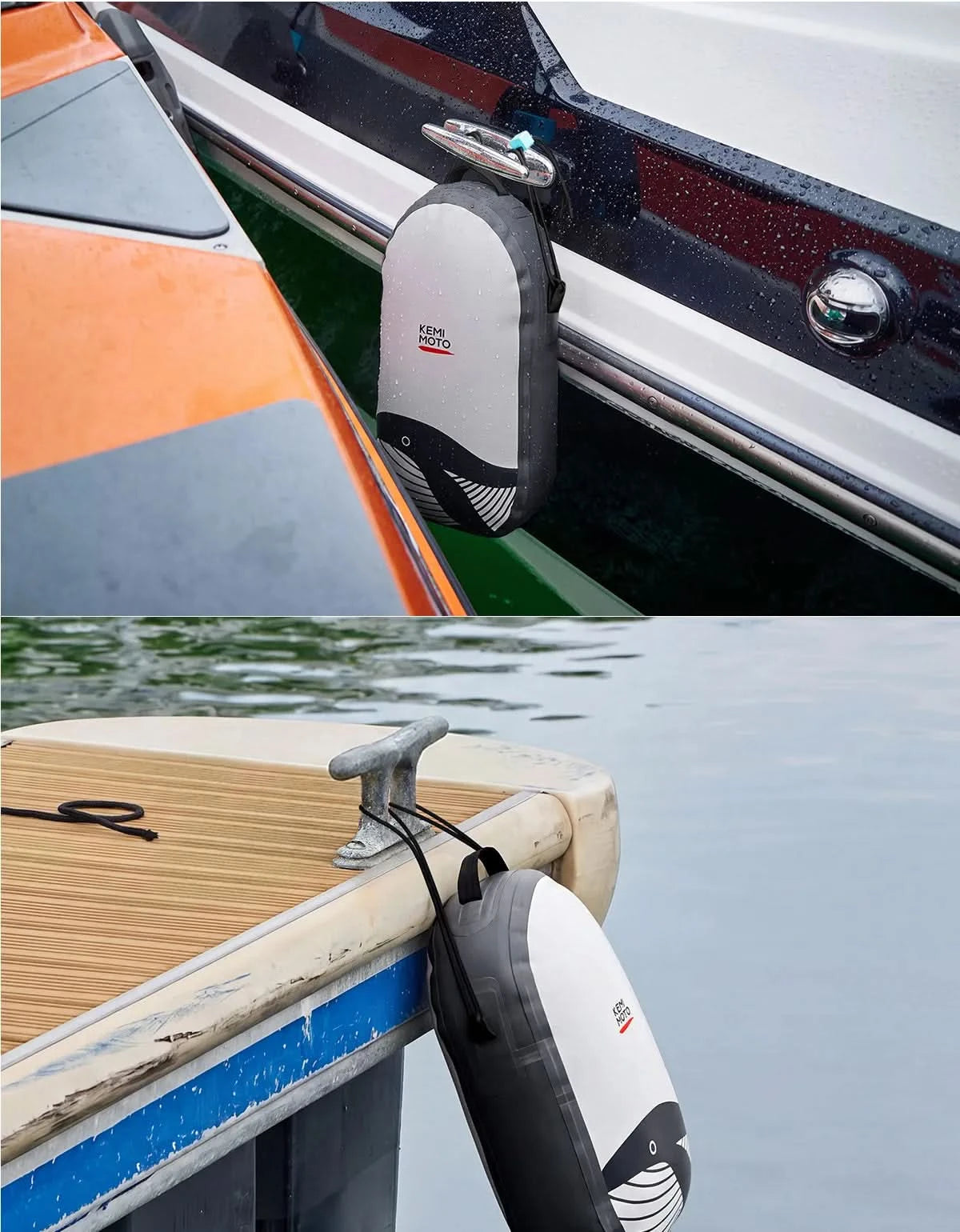 Kemimoto Parabordo Gonfiabile Barca 25-35 Piedi 1 Pz Antigraffio