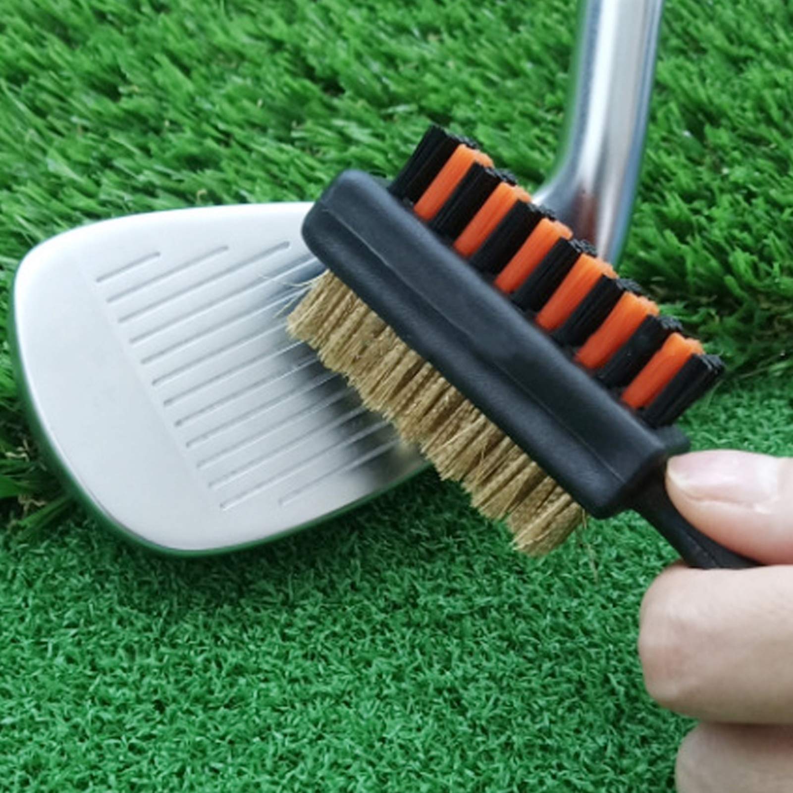 Kuuleyn spazzola golf doppia faccia 3 pezzi filo rame