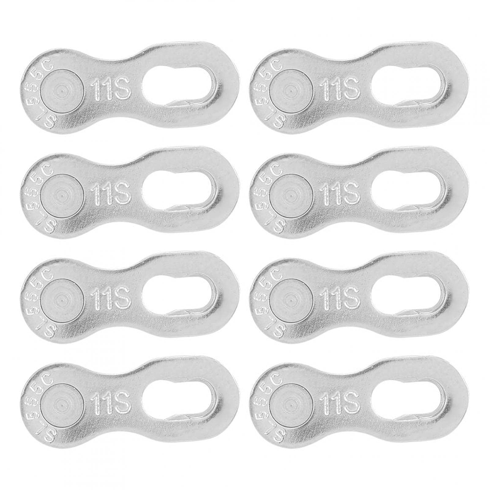 Kuuleyn Maglie Catena Bici 11 Velocità 4 Paia Argento