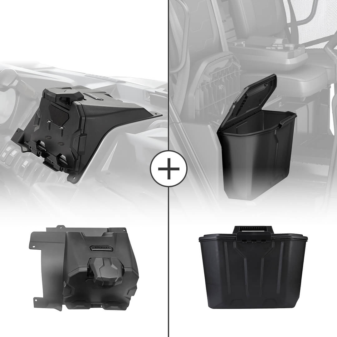 Kemimoto Defender box 14L + porta tablet cruscotto