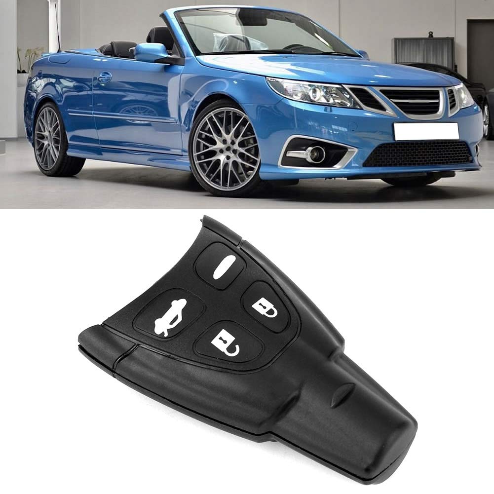 Kuuleyn guscio chiave auto 4 pulsanti per Saab 9-3 9-5 ABS