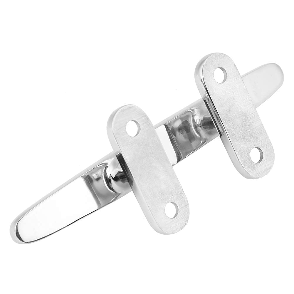 Kuuleyn 125 mm bitta flat top inox barca argento