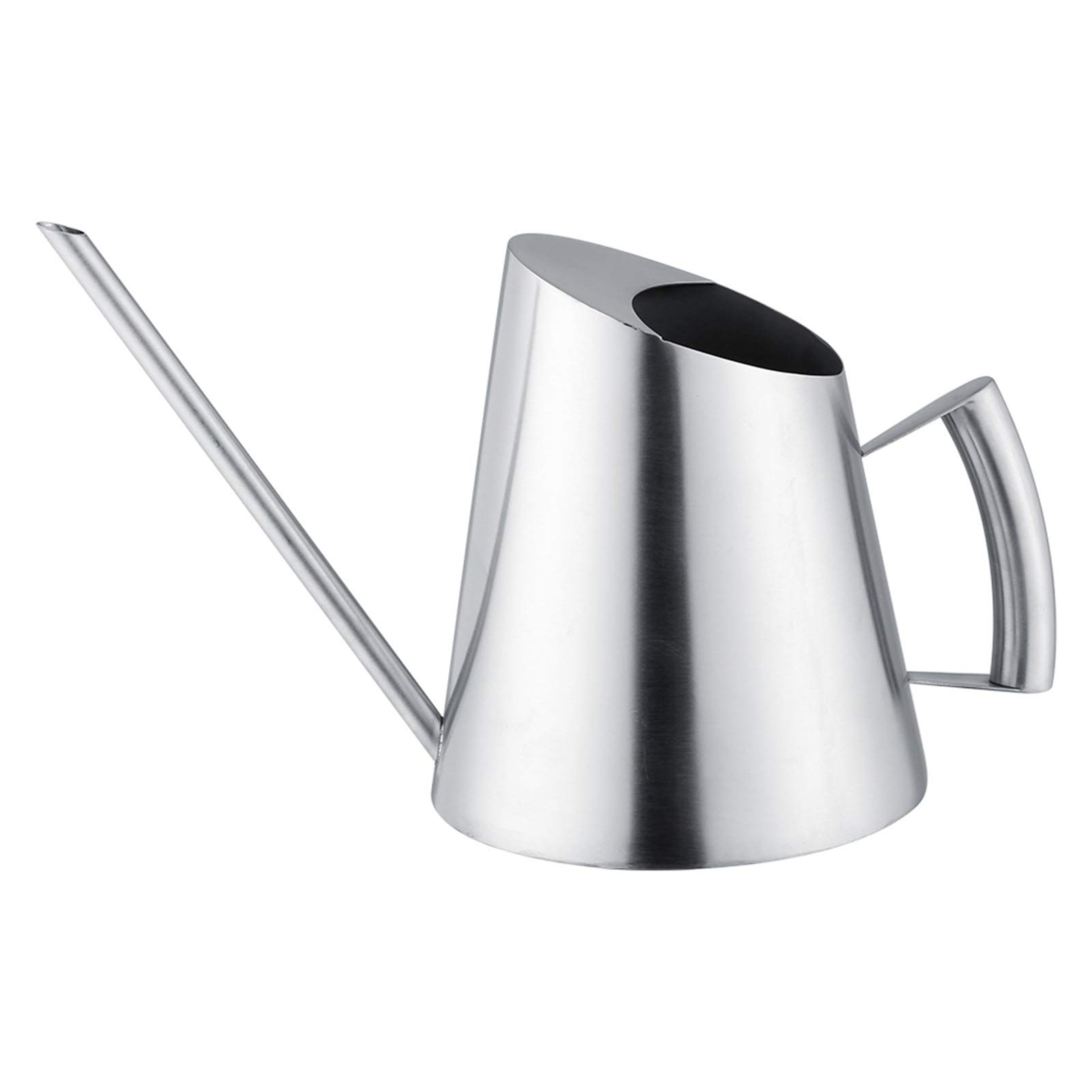 Kuuleyn Annaffiatoio Acciaio Inox 1500 ml Beccuccio Lungo