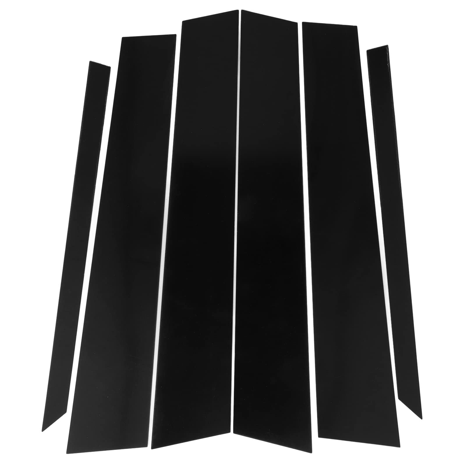 AOWINHIT W164 coprimontanti auto nero lucido 6 pezzi PC