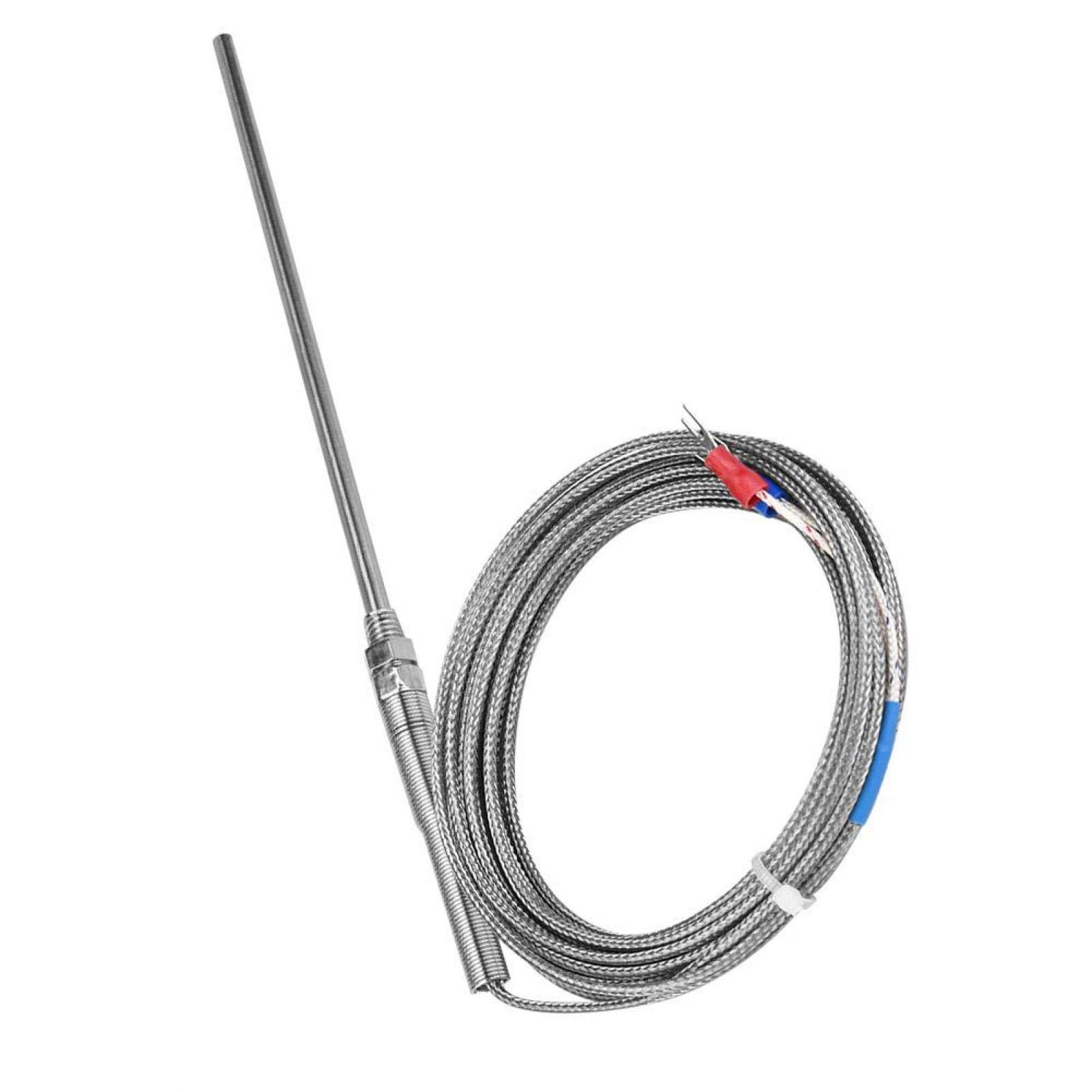 Kuuleyn Tipo K termocoppia M8 150mm 2pz cavo 5m 400°C