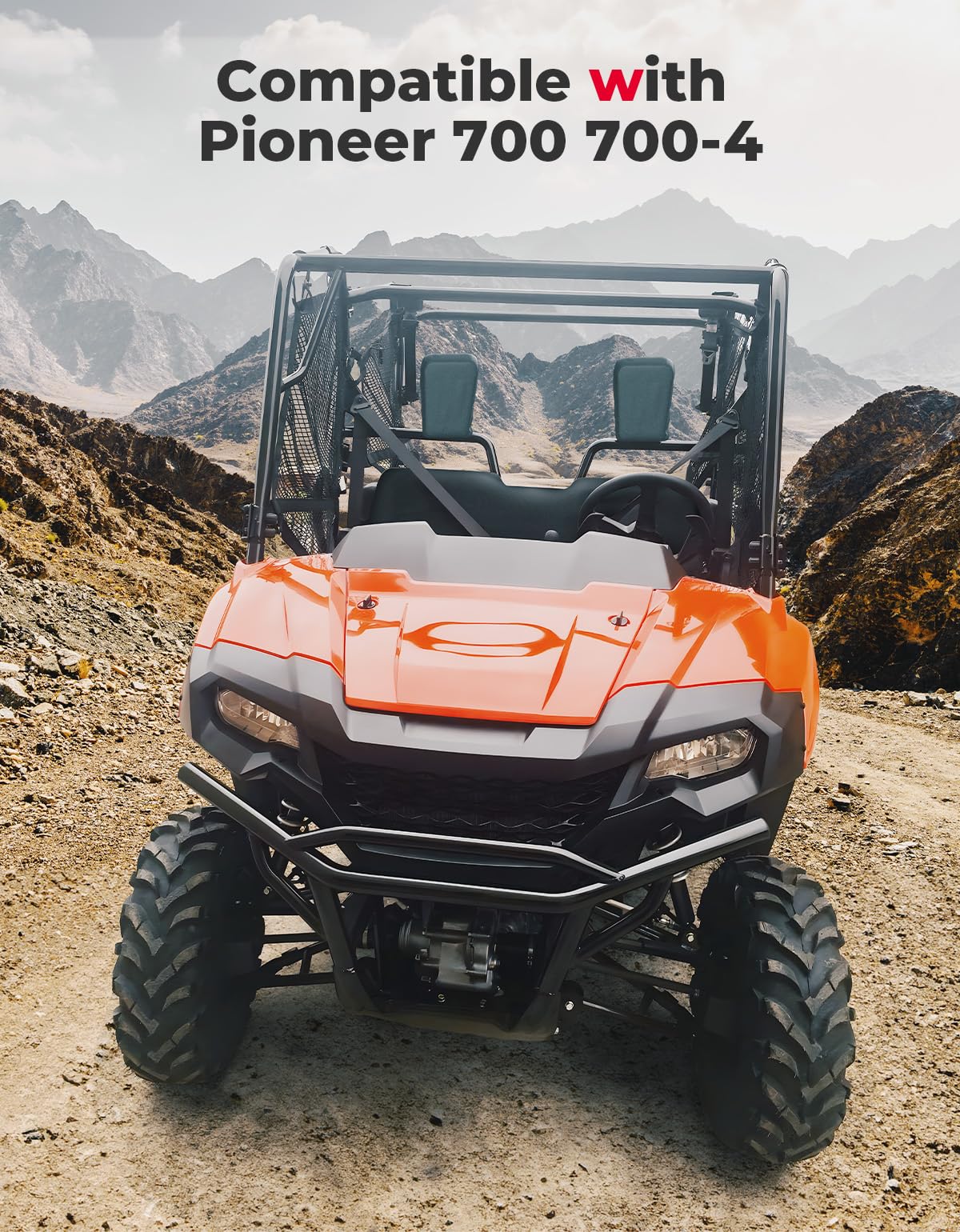 KEMIMOTO Coprisedili Pioneer 700 700-4 Neri 2014-2024