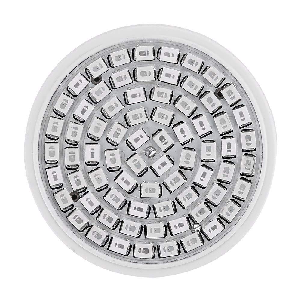 Kuuleyn Lampada LED Grow E27 36W 72 LED Spettro Completo