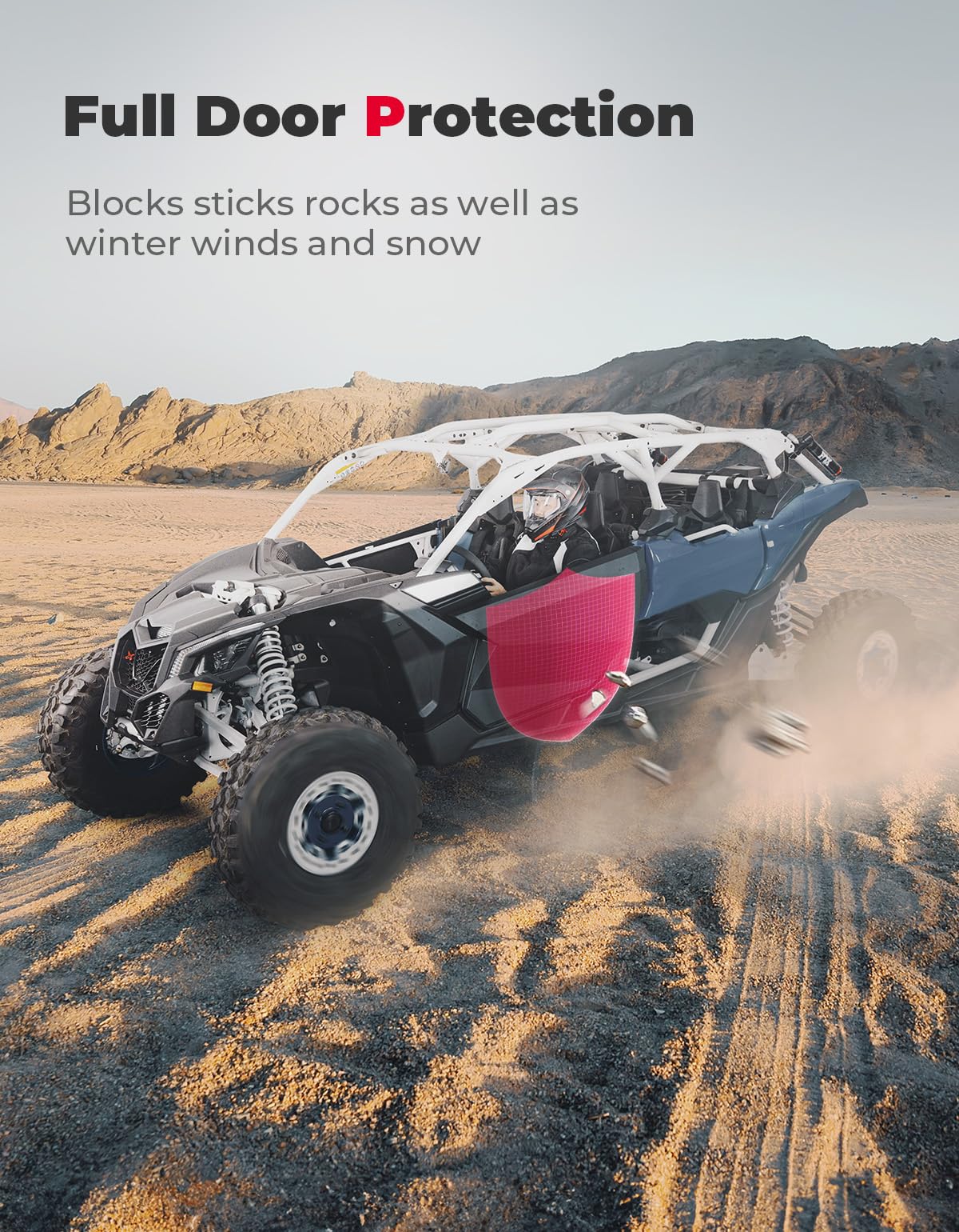 Kemimoto Porte Anteriori Alluminio per Can-Am Maverick X3