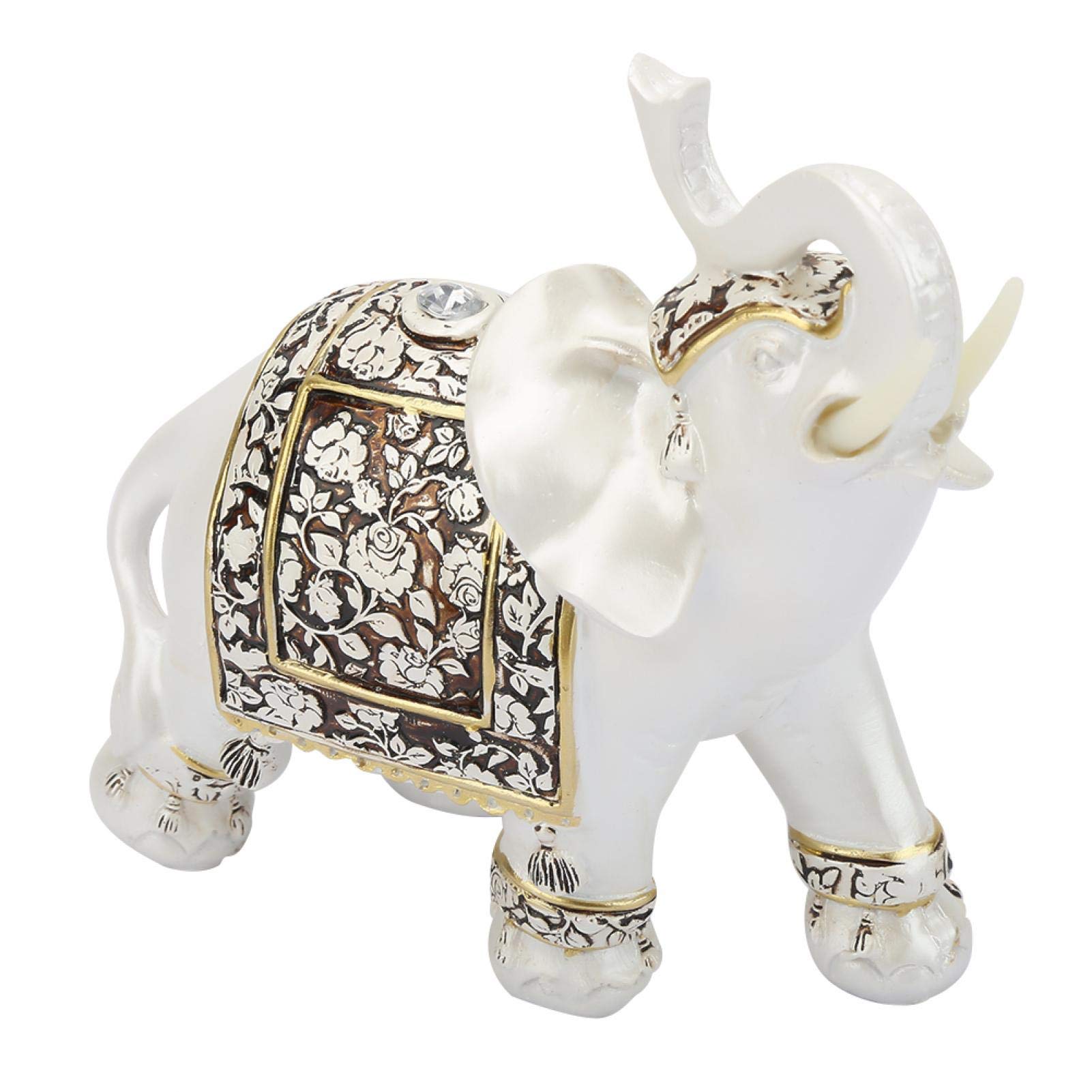 Kuuleyn Statuetta Elefante Portafortuna Vintage 170mm Ufficio Casa