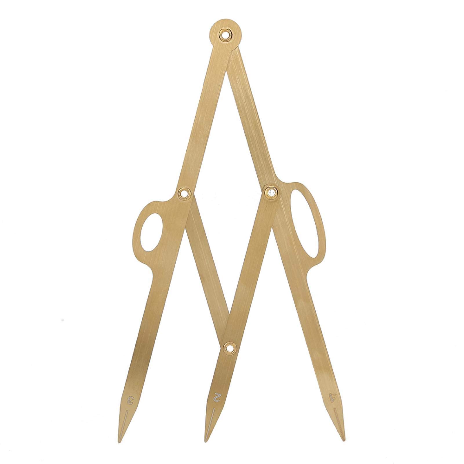 Kuuleyn Stencil sopracciglia righello microblading oro