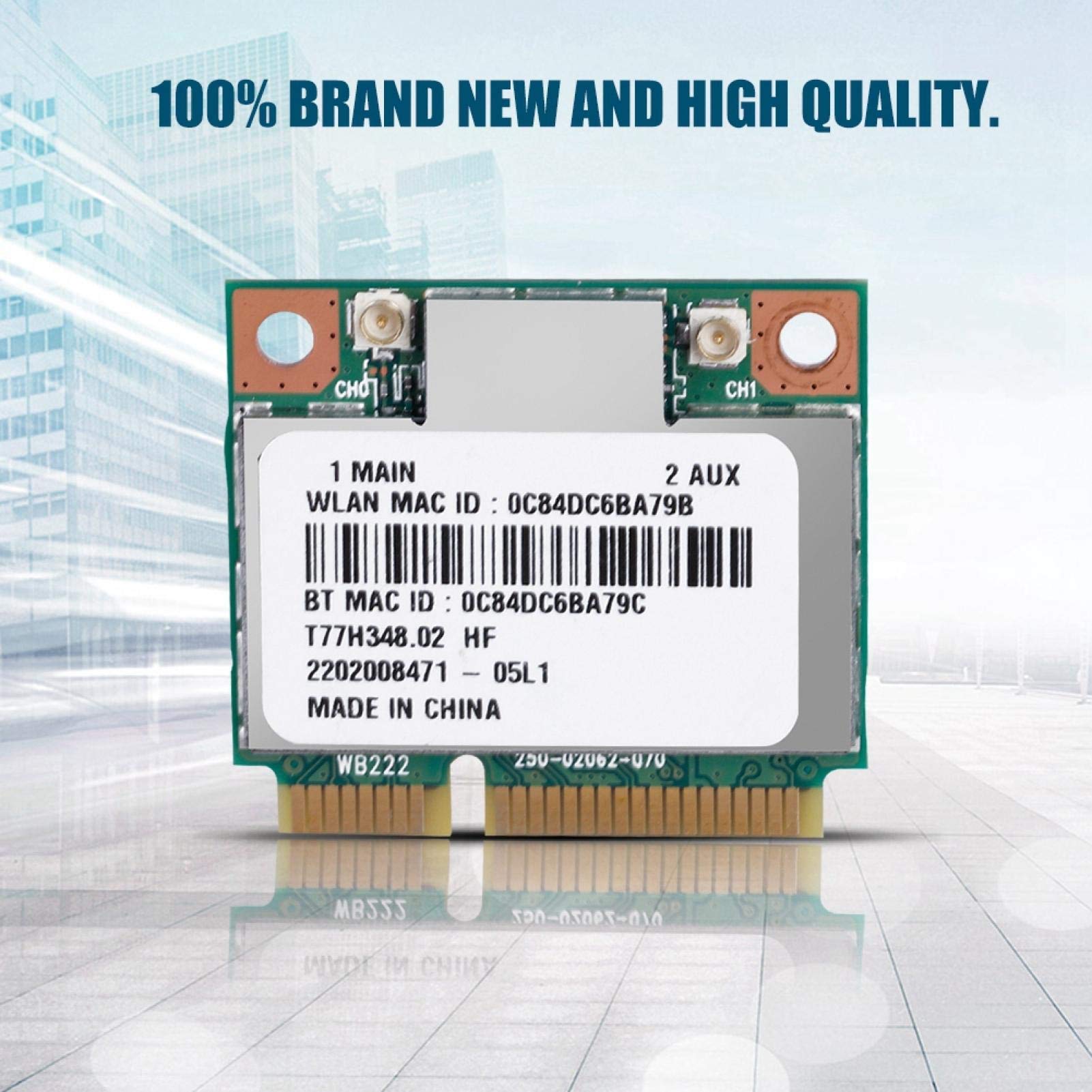 Kuuleyn AR5B22 Scheda WiFi Half Mini PCIe 300 Mbps