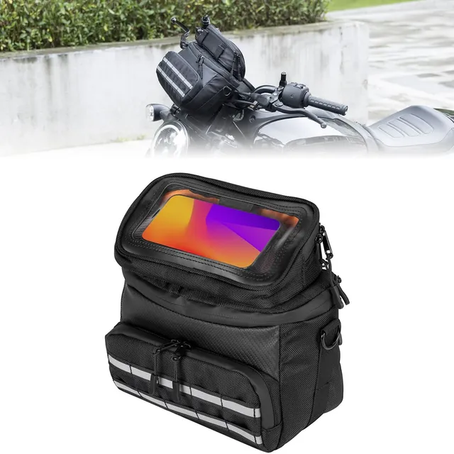 KEMIMOTO Borsa Manubrio Moto Cruiser Nylon 1680D