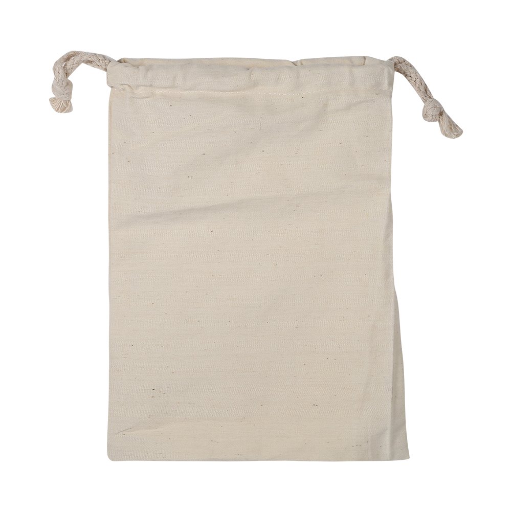 Kuuleyn sacchetto cotone 10x12 cm coulisse naturale