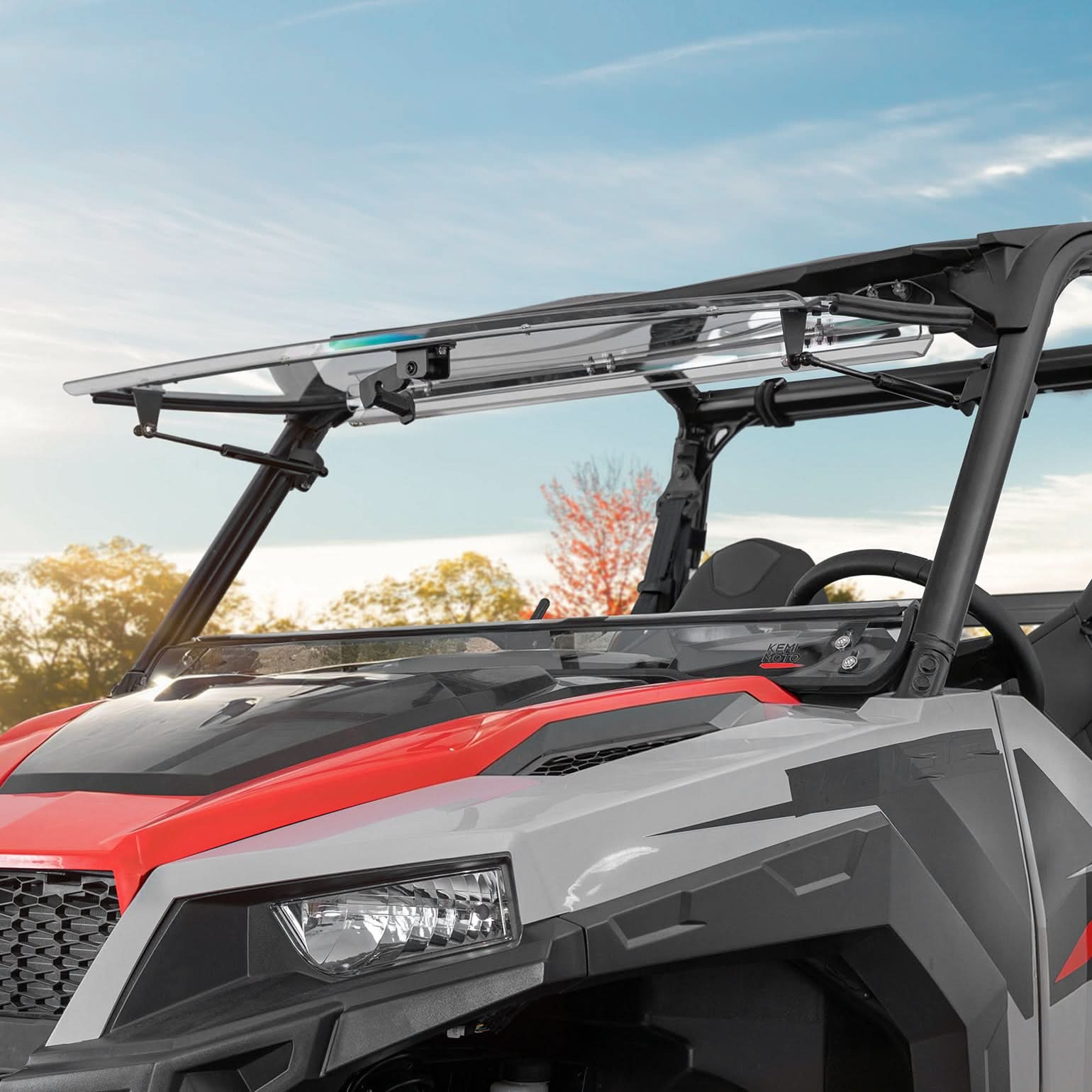 Kemimoto Parabrezza Anteriore 3-in-1 Polaris General 1000 PC
