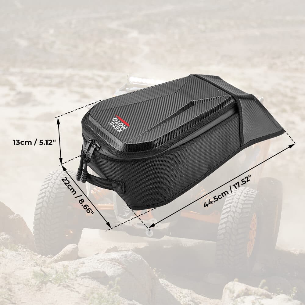 Kemimoto Maverick X3 borsa centrale e portaruota nylon kit uso off-road