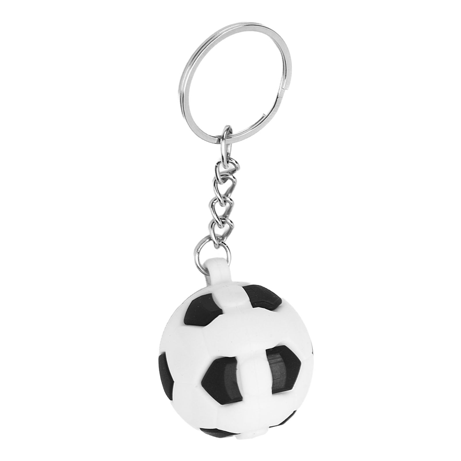 AOWINHIT Portachiavi pallone calcio 3,3 cm PVC