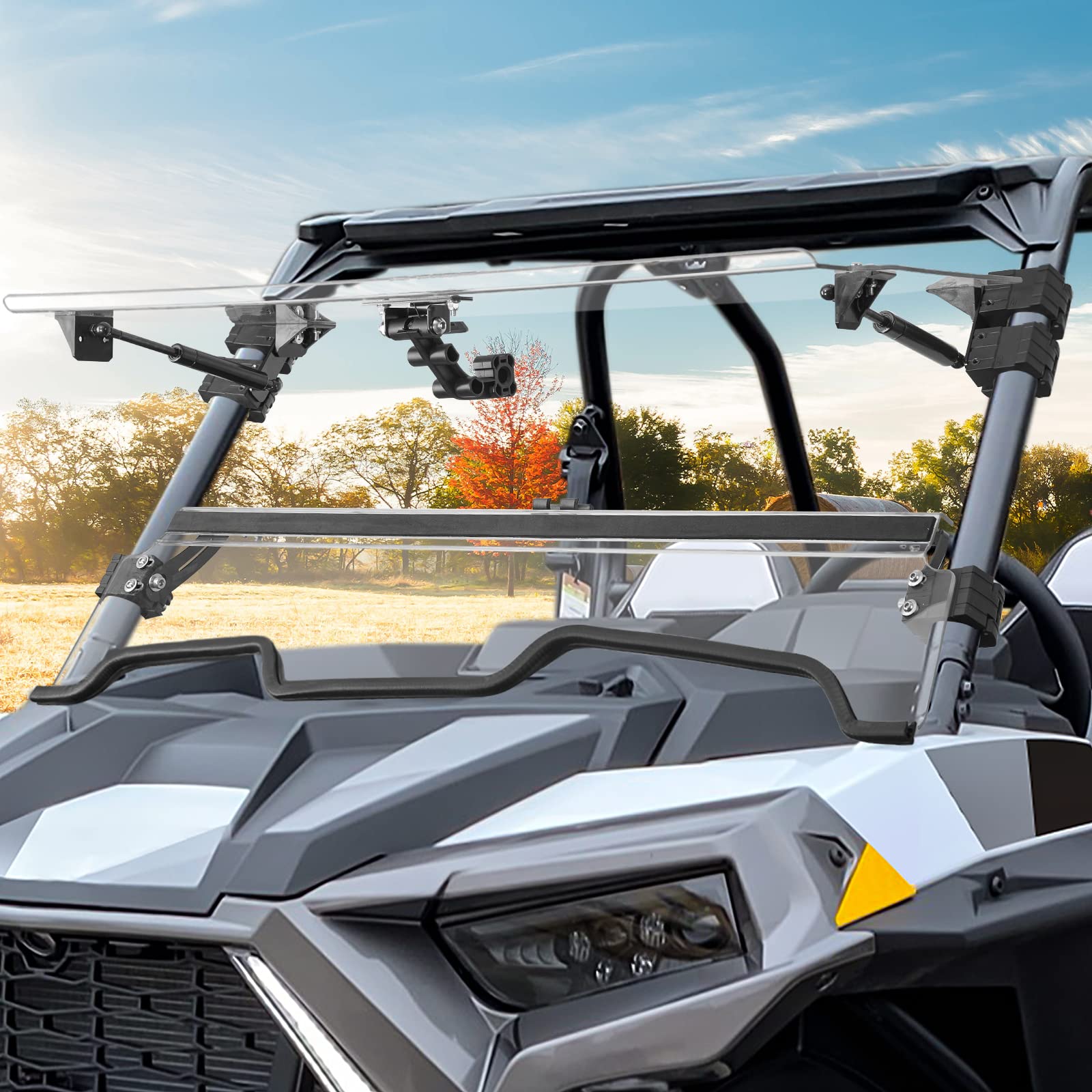 KEMIMOTO RZR XP 1000 porte morbide + parabrezza 3-in-1 kit