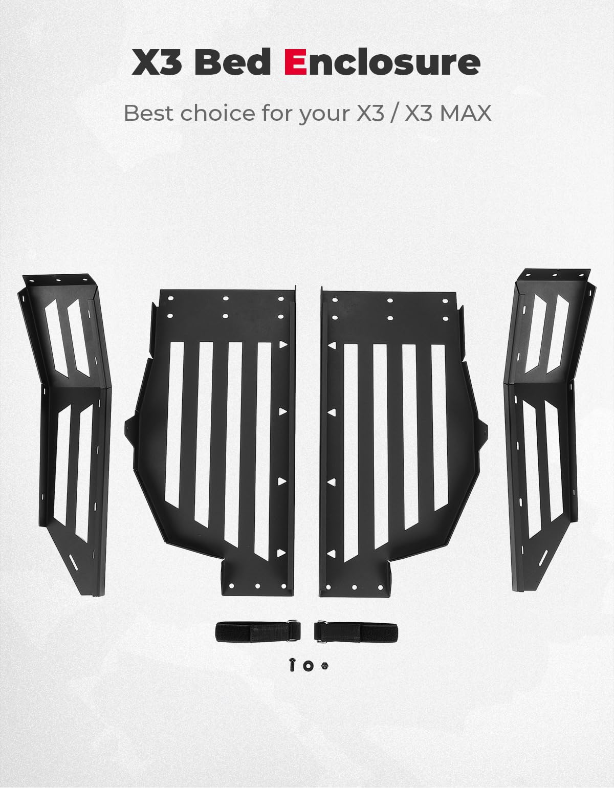 Kemimoto Maverick X3 portiere inferiori e sponda posteriore UTV