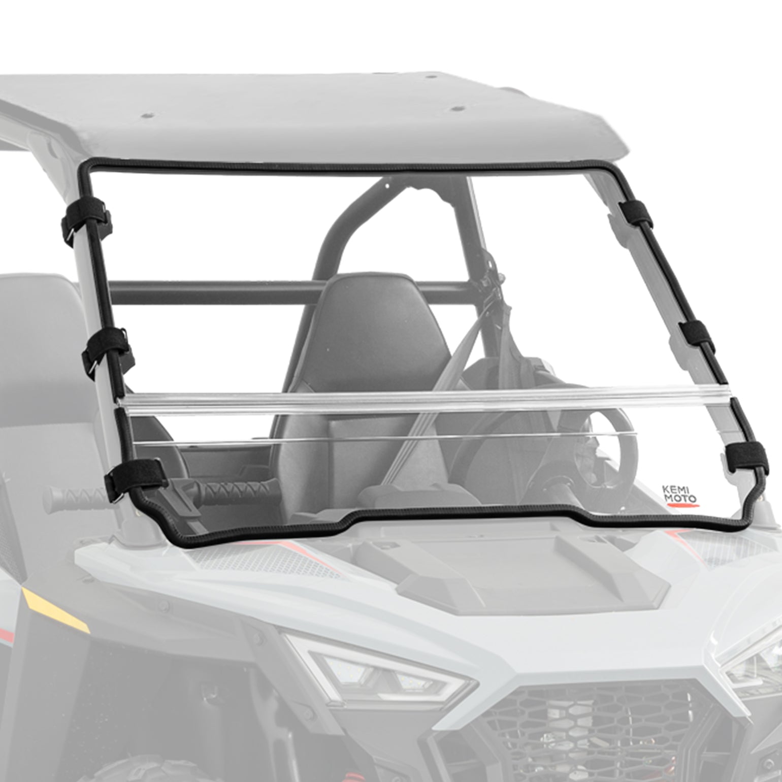 KEMIMOTO parabrezza pieghevole UTV per Polaris RZR 200