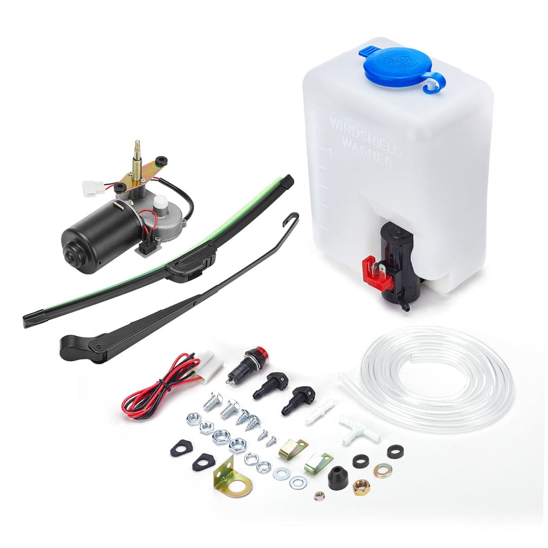 Kemimoto 12V kit tergicristallo lavavetro lama 16 pollici