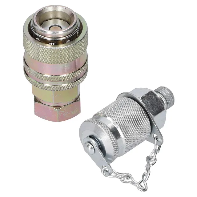 Kuuleyn Raccordo Idraulico G1/8 Innesto Rapido Acciaio