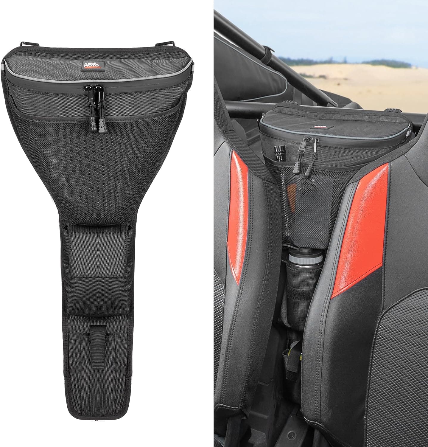 Kemimoto RZR XP 1000 borsa centrale con portabicchieri