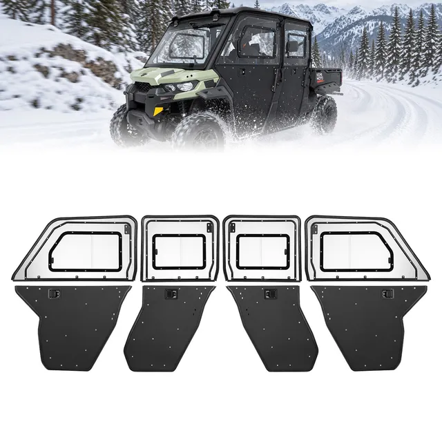 Kemimoto Defender MAX porte rigide scorrevoli 4 pezzi