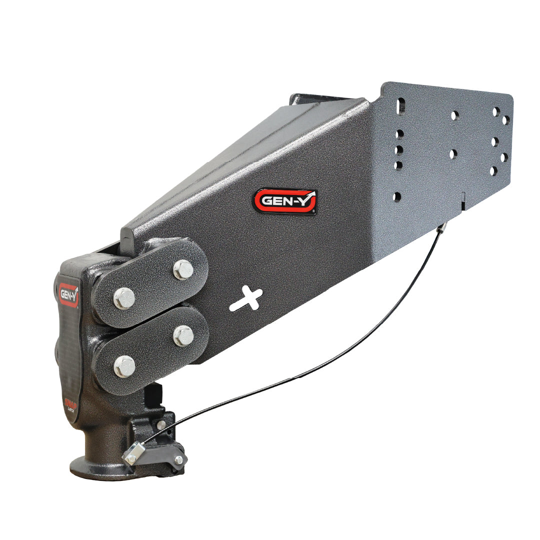 GEN-Y Hitch Executive Fifth Wheel Gooseneck Pin Box Torsion-Flex