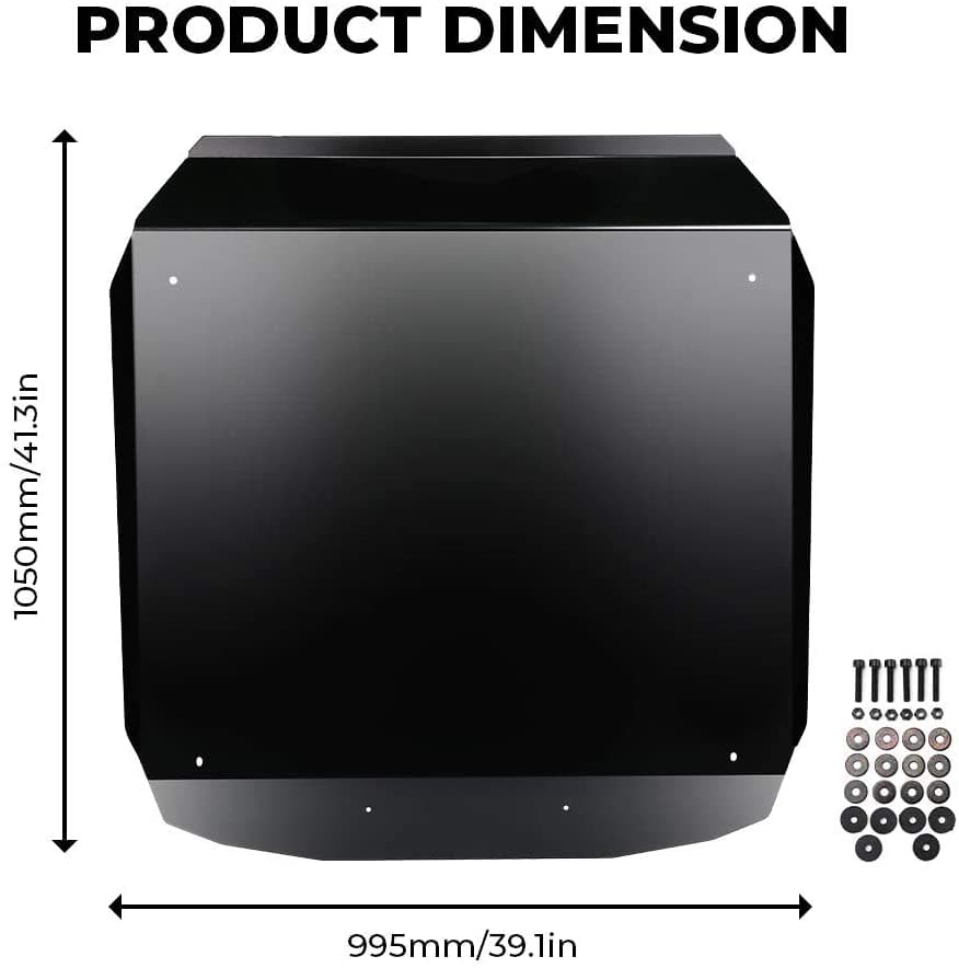 Kemimoto RZR XP 1000 tetto alluminio nero 2 posti