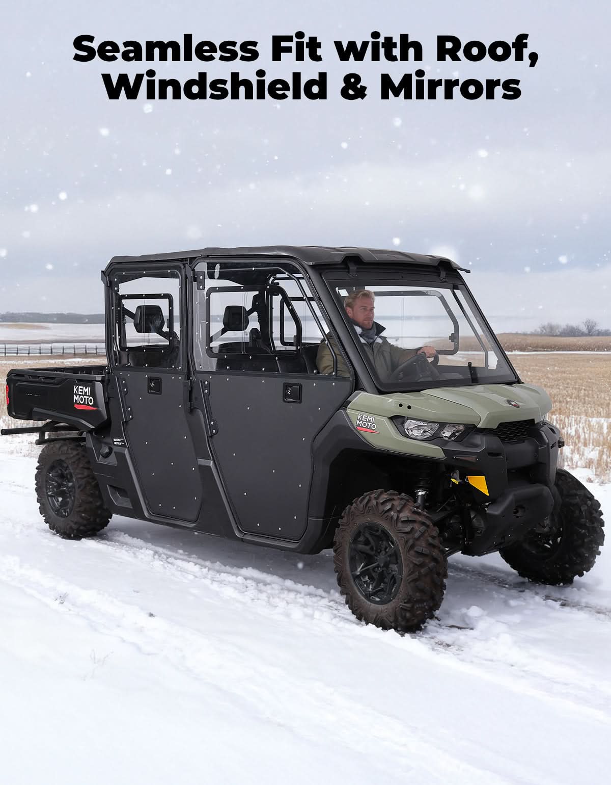 Kemimoto porte 2-in-1 Can-Am Defender MAX HD