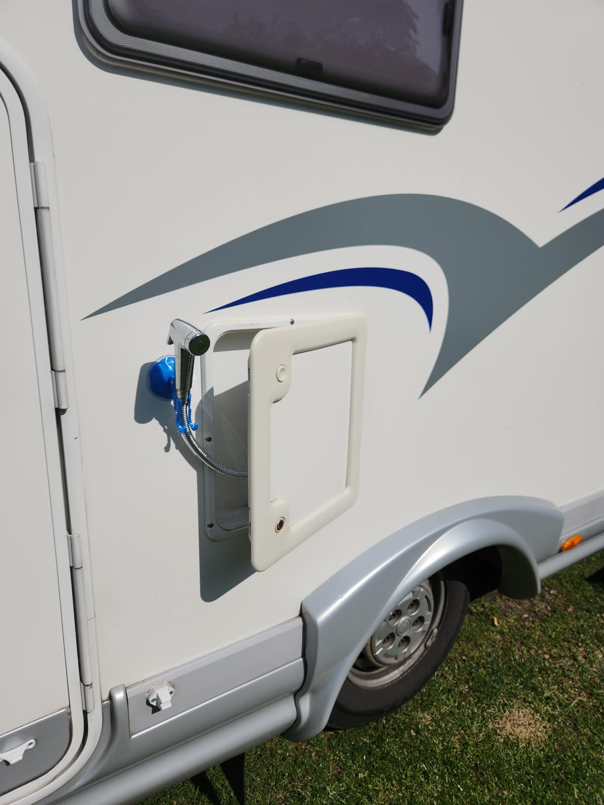 Kuuleyn Box Doccia Camper 267mm ABS Bianco 2 Chiavi
