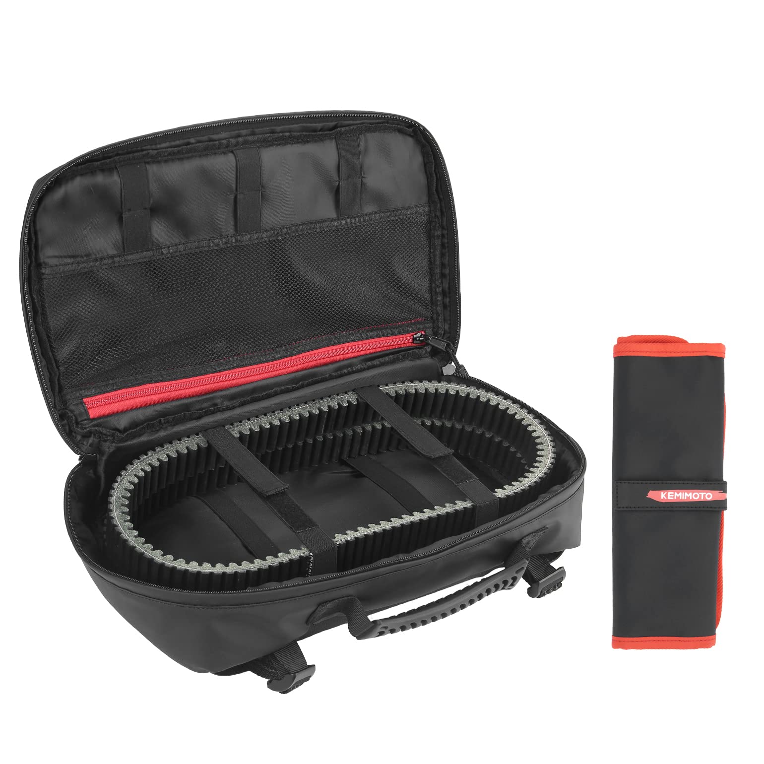 Kemimoto Borsa porta cinghia CVT con rotolo attrezzi