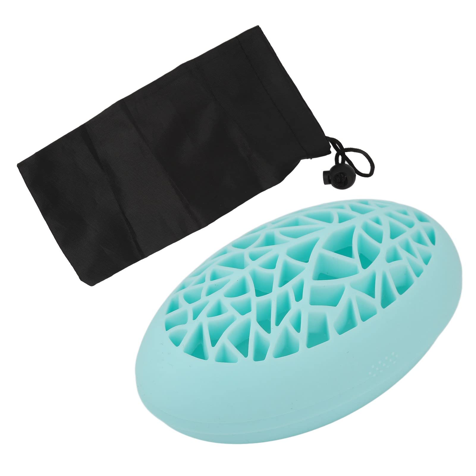 Kuuleyn Tappetino Pulizia Pennelli Trucco 2 in 1 Blu