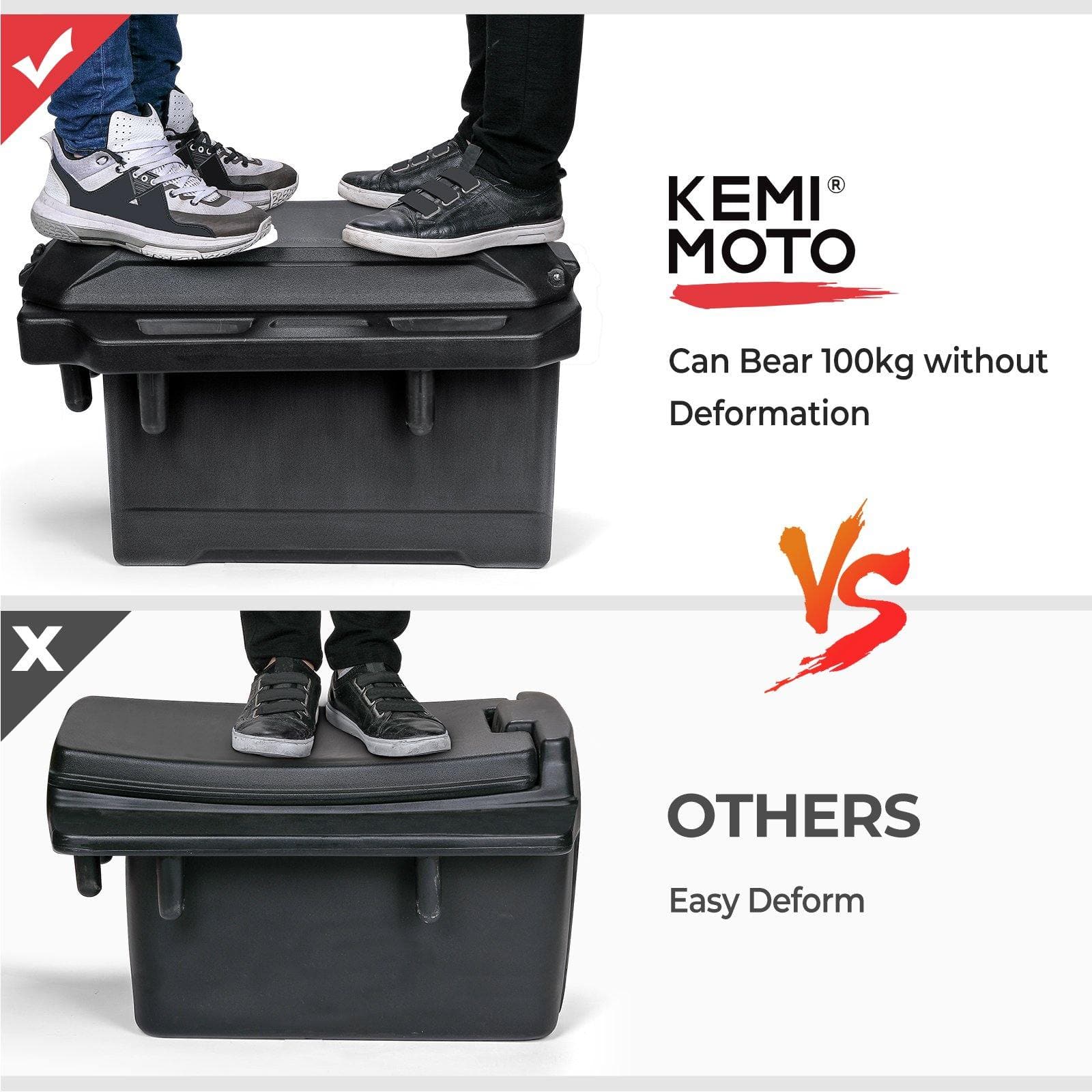 Kemimoto Box Cassone 45L Polaris Ranger Lato Passeggero Impermeabile