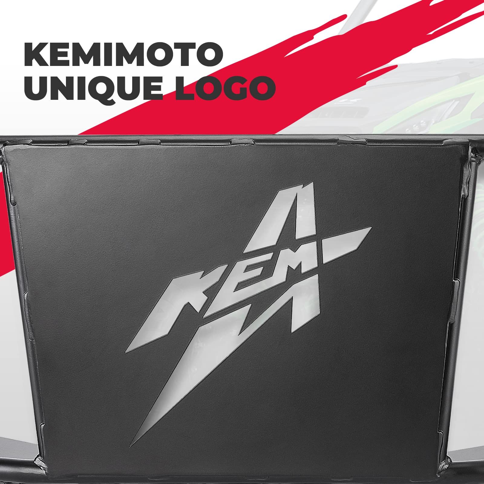 Kemimoto Sponda Posteriore UTV Kawasaki Teryx KRX 1000 Acciaio