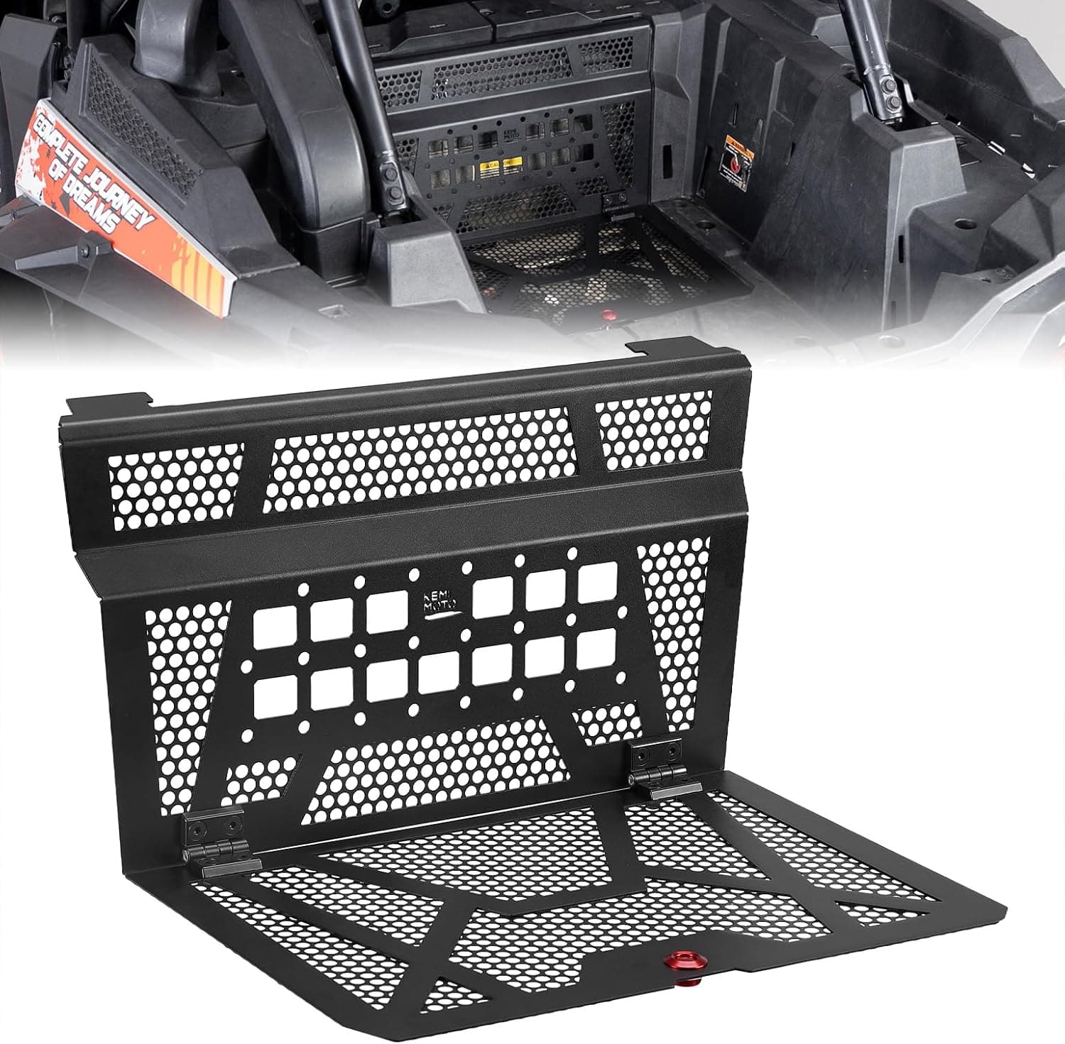 KEMIMOTO RZR XP 1000 cover motore alluminio ventilata