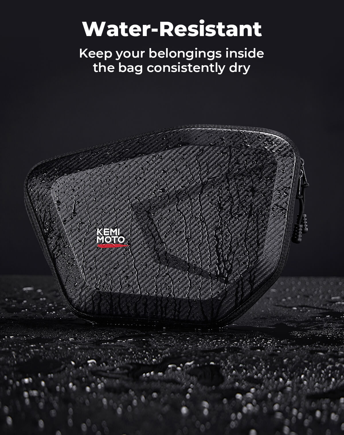 KEMIMOTO Maverick R borse porta superiori 5,5 L impermeabili