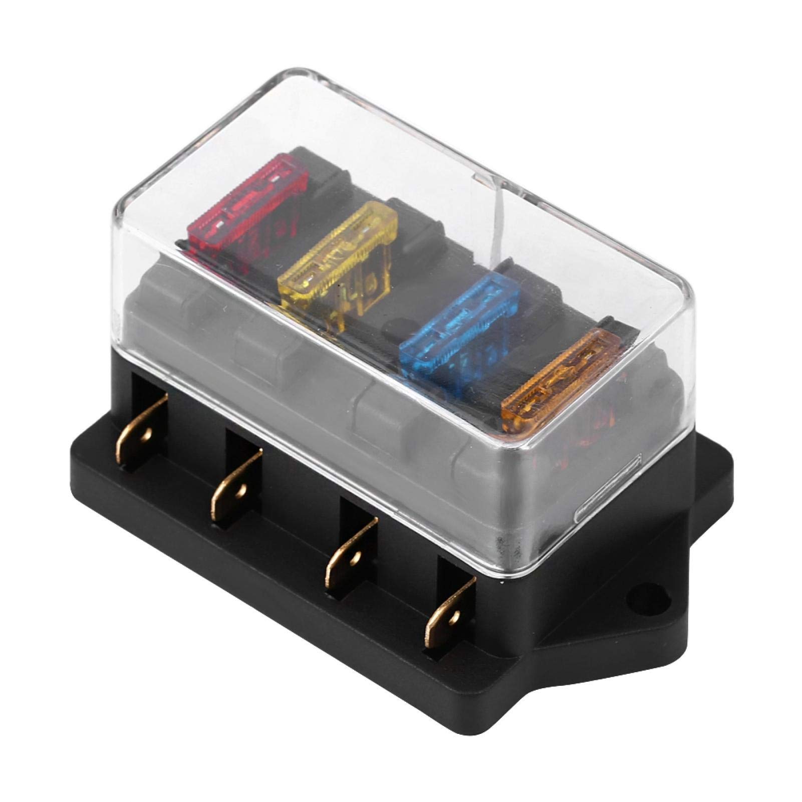 Kuuleyn scatola fusibili auto 4 vie 12-24V