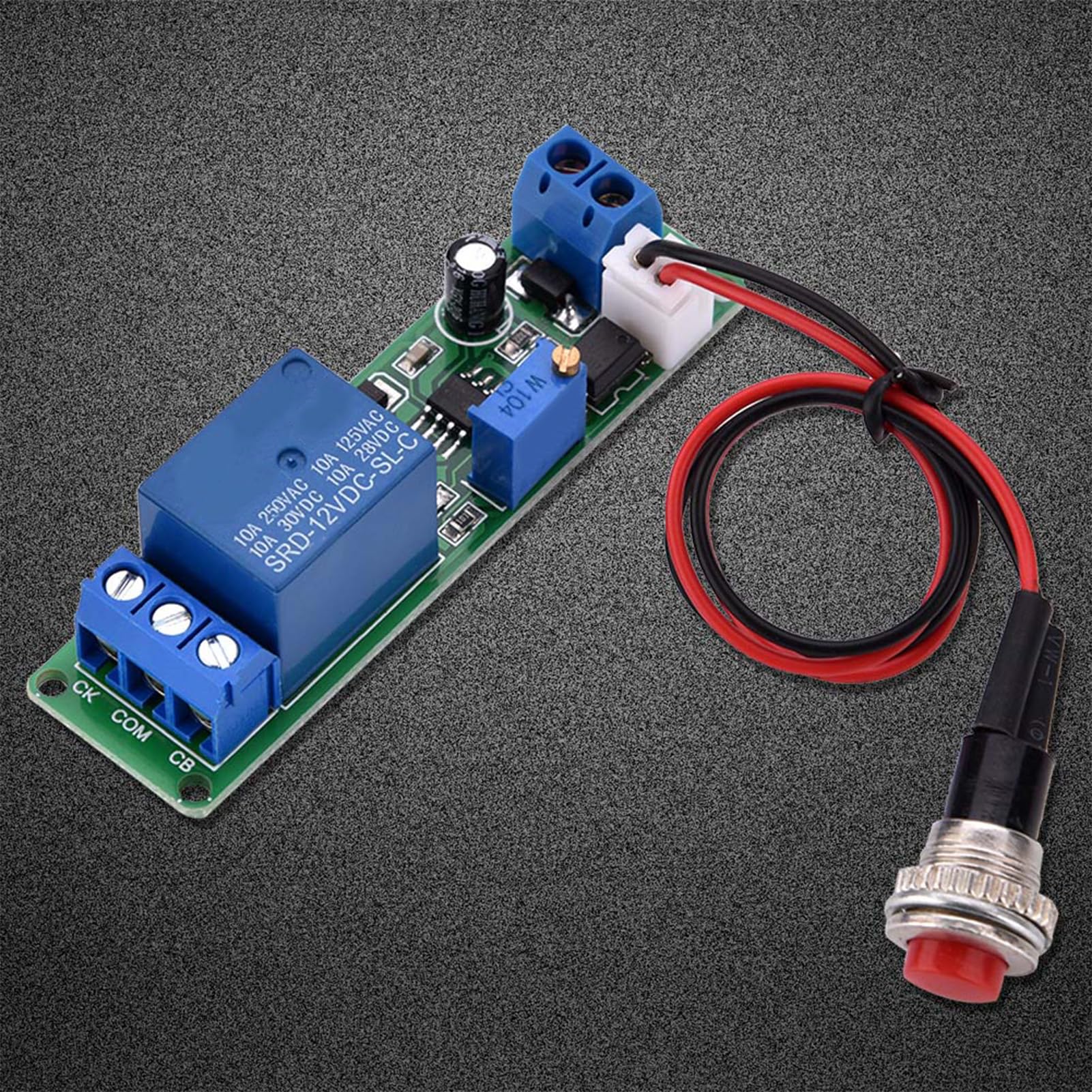 Kuuleyn modulo relè temporizzato DC12V 1-10s